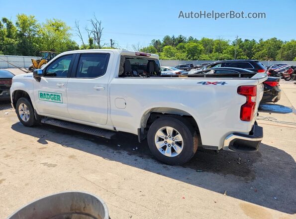 1GCPDDEK3PZ296383 2023 CHEVROLET SILVERADO White უკანა მარცხენა