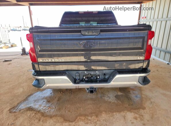 1GCPDDEK4PZ300540 2023 CHEVROLET SILVERADO Black Rear view