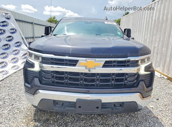 1GCPDDEKXPZ301000 2023 CHEVROLET SILVERADO Black Widok z przodu