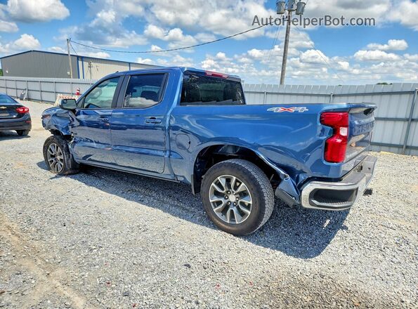 1GCPDKEK2RZ184570 2024 CHEVROLET SILVERADO Blue Задня ліва чверть