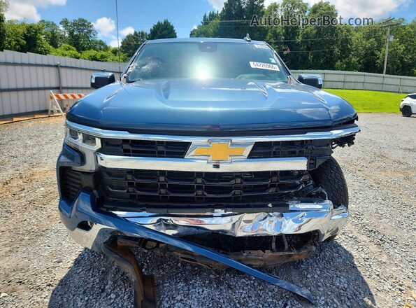 1GCPDKEK2RZ184570 2024 CHEVROLET SILVERADO Blue Вид спереду