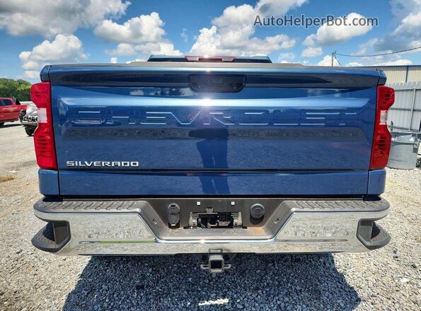 1GCPDKEK2RZ184570 2024 CHEVROLET SILVERADO Blue Вид ззаду
