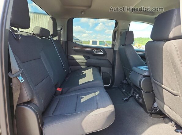1GCPDKEK3PZ118834 2023 CHEVROLET SILVERADO Black Հետևի նստատեղերի տեսք