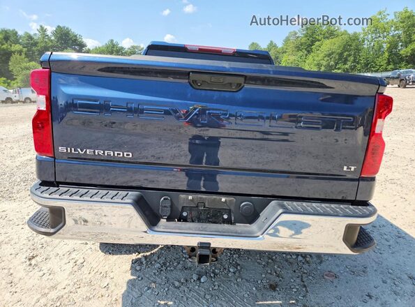 1GCPDKEK4NZ606445 2022 CHEVROLET SILVERADO Blue Vista trasera