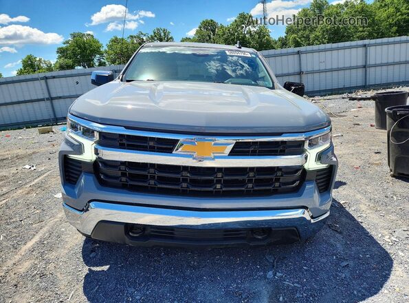 1GCPDKEK4RZ173943 2024 CHEVROLET SILVERADO Gray Դիմացի տեսք