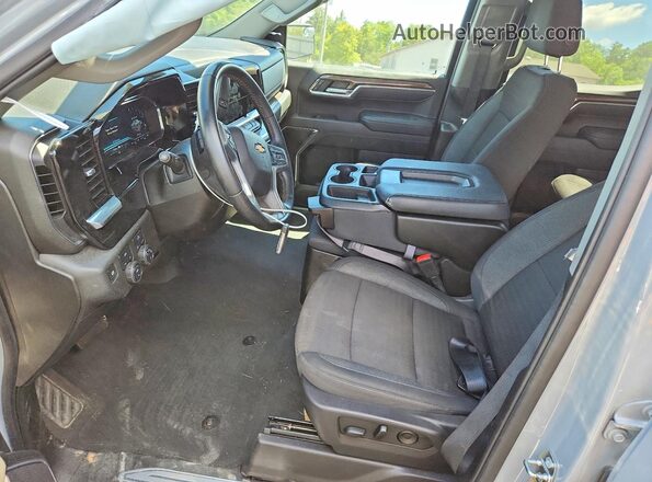 1GCPDKEK4RZ173943 2024 CHEVROLET SILVERADO Gray Սալոնի դիմացի տեսք
