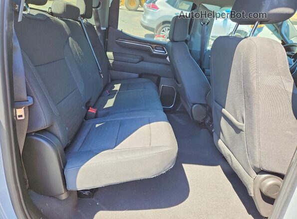 1GCPDKEK4RZ173943 2024 CHEVROLET SILVERADO Gray Հետևի նստատեղերի տեսք