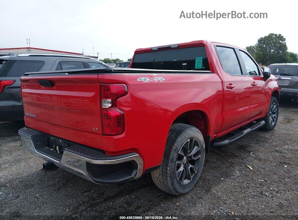 1GCPDKEK6RZ264020 2024 CHEVROLET SILVERADO Red Tył prawy