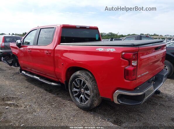 1GCPDKEK6RZ264020 2024 CHEVROLET SILVERADO Red Tył lewy