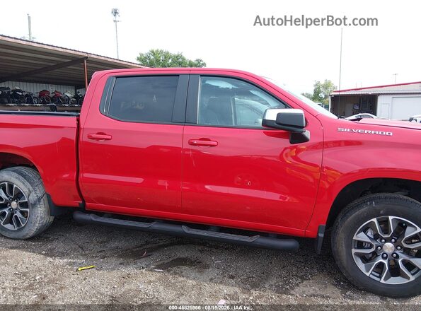 1GCPDKEK6RZ264020 2024 CHEVROLET SILVERADO Red Widok zestawu wskaźników