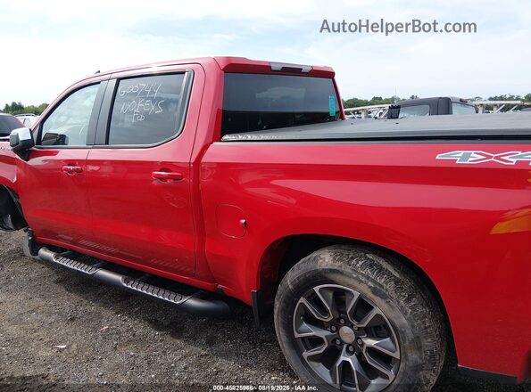 1GCPDKEK6RZ264020 2024 CHEVROLET SILVERADO Red Widok wnętrza z tyłu