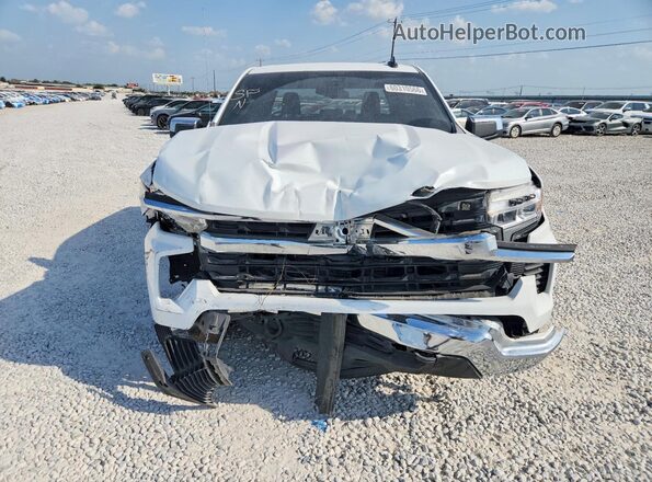 1GCPDKEK8NZ631221 2022 CHEVROLET SILVERADO White წინა ხედი