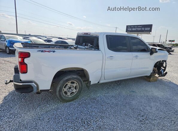 1GCPDKEK8NZ631221 2022 CHEVROLET SILVERADO White უკანა მარჯვენა