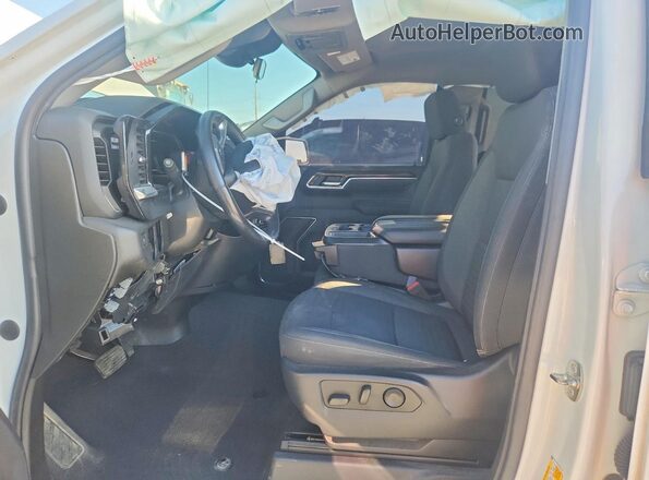1GCPDKEK8NZ631221 2022 CHEVROLET SILVERADO White წინა სალონის ხედი