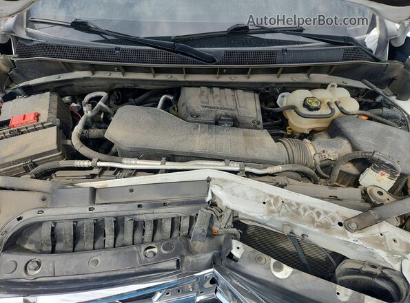 1GCPDKEK8NZ631221 2022 CHEVROLET SILVERADO White უკანა სალონის ხედი