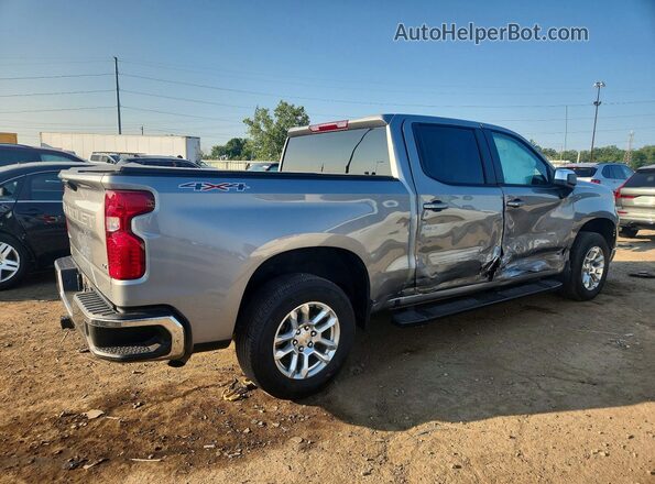 1GCPDKEK8RZ261541 2024 CHEVROLET SILVERADO Silver Rear right