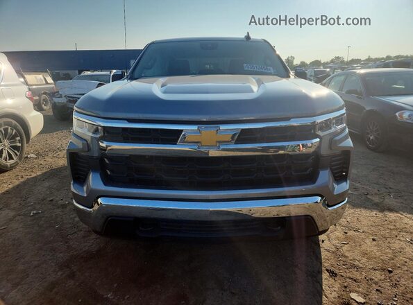 1GCPDKEK8RZ261541 2024 CHEVROLET SILVERADO Silver Front view