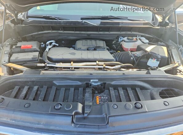1GCPDKEK8RZ261541 2024 CHEVROLET SILVERADO Silver Rear interior view