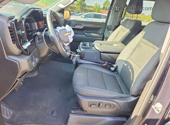 1GCPDKEKXRZ216133 2024 CHEVROLET SILVERADO Charcoal Front interior view