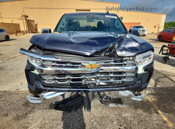 1GCPDKEKXRZ216133 2024 CHEVROLET SILVERADO Charcoal Front view