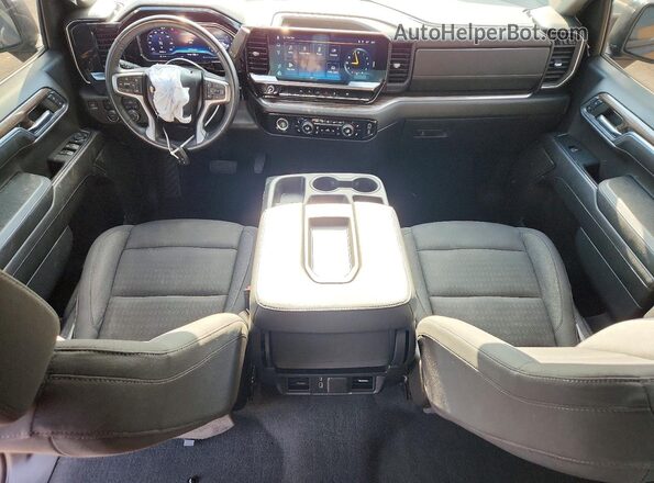 1GCPDKEKXRZ216133 2024 CHEVROLET SILVERADO Charcoal Dashboard view