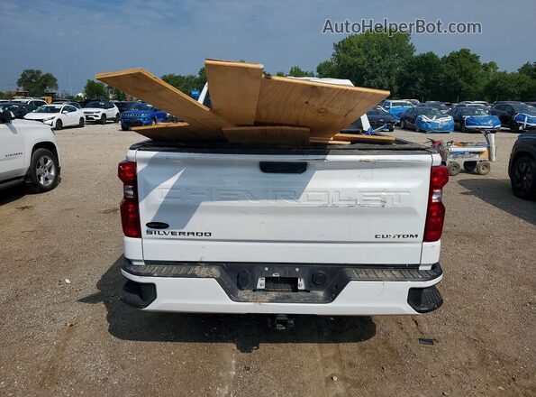 1GCPKBEK0SZ137582 2025 CHEVROLET SILVERADO White Widok z tyłu