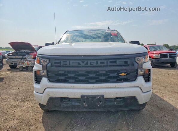 1GCPKBEK0SZ137582 2025 CHEVROLET SILVERADO White Widok z przodu