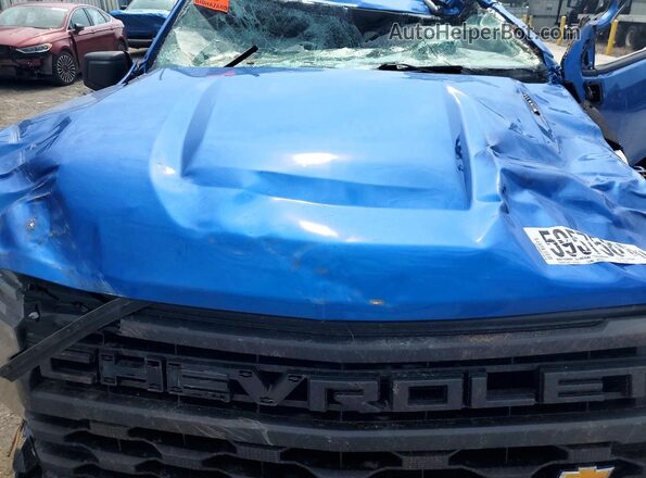 1GCPKBEK0SZ165687 2025 CHEVROLET SILVERADO Blue Widok wnętrza z tyłu
