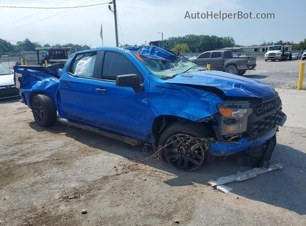 1GCPKBEK0SZ165687 2025 CHEVROLET SILVERADO Blue Przód prawy