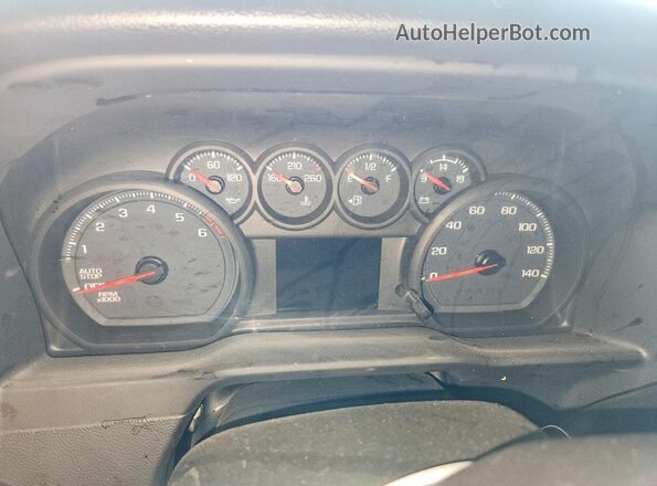 1GCPKBEK6TZ109741 2026 CHEVROLET SILVERADO White ხელსაწყოთა პანელის ხედი