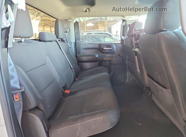 1GCPKBEK6TZ109741 2026 CHEVROLET SILVERADO White უკანა სავარძლების ხედი