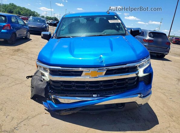1GCPKKEK0SZ237424 2025 CHEVROLET SILVERADO Blue Դիմացի տեսք