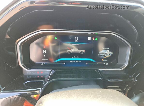 1GCPKKEK6TZ169907 2026 CHEVROLET SILVERADO White Vista del cuadro de instrumentos