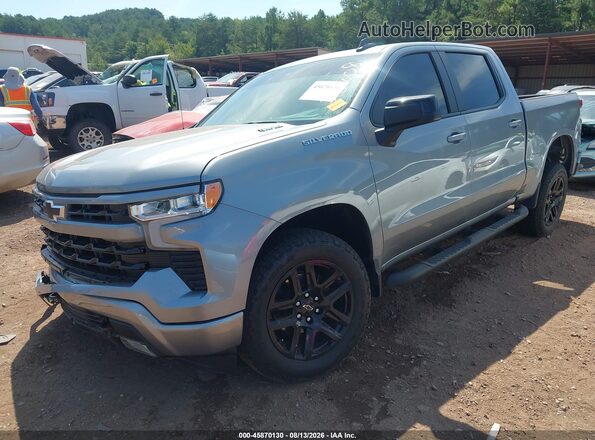 1GCPKWEK7TZ195486 2026 CHEVROLET SILVERADO Light Blue Առջևի ձախ երեք քառորդ տեսարան