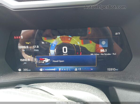 1GCPSBEK1S1130218 2025 CHEVROLET COLORADO White Հետևի նստատեղերի տեսք