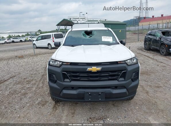1GCPSBEK1S1130218 2025 CHEVROLET COLORADO White Սարքավորումների վահանակի տեսք