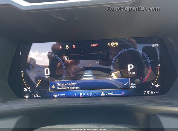 1GCPSBEK1S1150016 2025 CHEVROLET COLORADO Белый Вид задних сидений