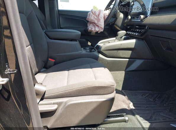 1GCPSBEK1T1186449 2026 CHEVROLET COLORADO Black Front interior view
