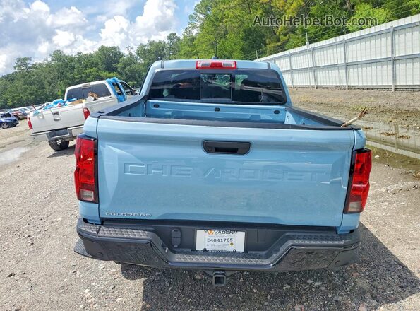 1GCPSBEK3T1202747 2026 CHEVROLET COLORADO Бирюзовый Вид сзади