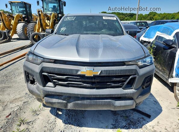 1GCPSBEK6S1166468 2025 CHEVROLET PICKUP Gray Front view