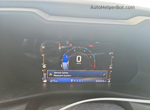 1GCPSBEK7P1131686 2023 CHEVROLET COLORADO White Սարքավորումների վահանակի տեսք