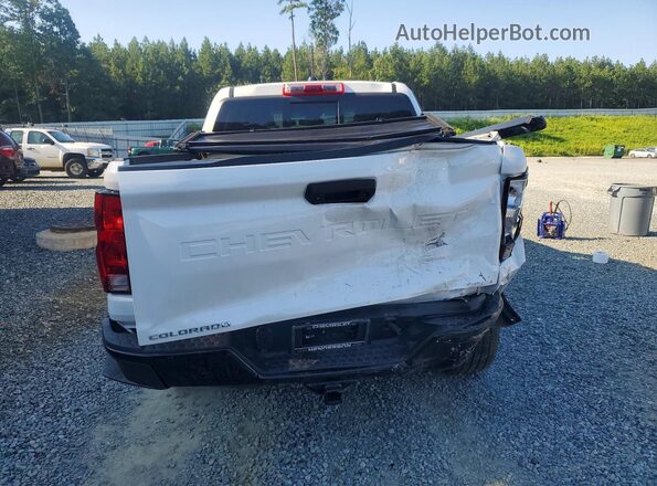 1GCPSBEK9R1171190 2024 CHEVROLET COLORADO White უკანა ხედი