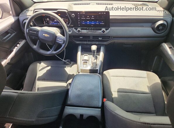 1GCPSBEK9S1149812 2025 CHEVROLET COLORADO White Вид панелі приладів