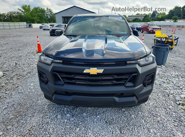 1GCPSBEK9S1174791 2025 CHEVROLET COLORADO Black Front view