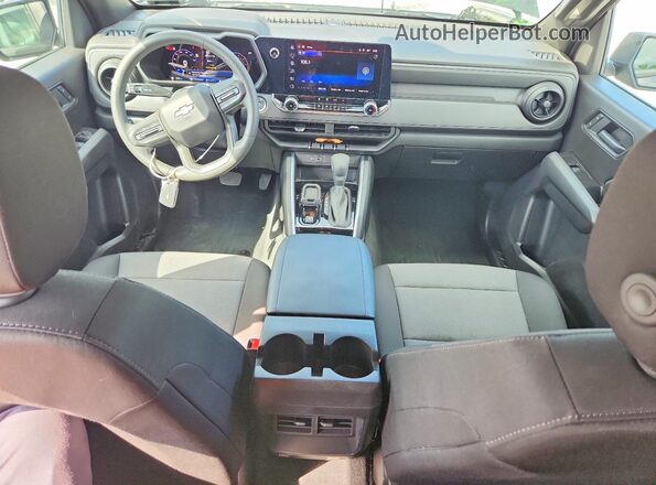 1GCPSBEK9S1174791 2025 CHEVROLET COLORADO Black Dashboard view