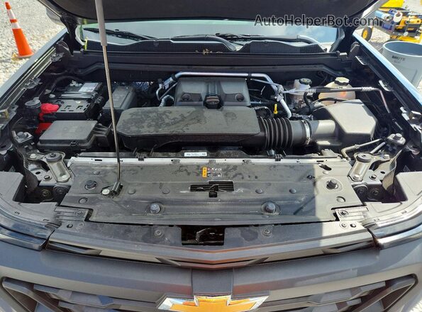 1GCPSBEK9S1174791 2025 CHEVROLET COLORADO Black Rear interior view