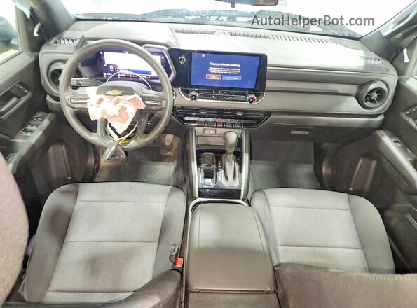 1GCPSBEK9T1171701 2026 CHEVROLET COLORADO Gray Առջևի վահանակի տեսք