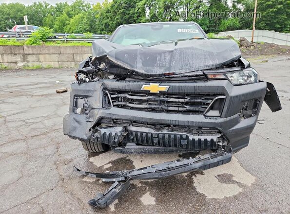 1GCPSBEKXS1109691 2025 CHEVROLET COLORADO Black Widok z przodu
