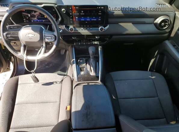 1GCPSBEKXS1209676 2025 CHEVROLET COLORADO Black Vista del salpicadero