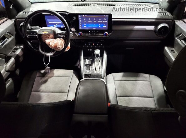 1GCPSCEK0P1156953 2023 CHEVROLET COLORADO Black Вид панелі приладів